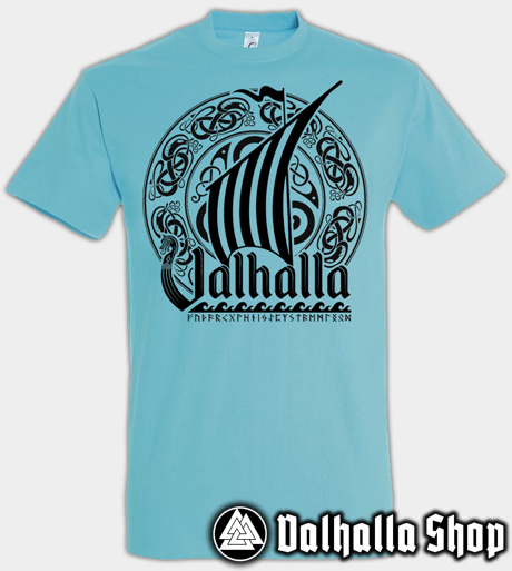 Valhalla Dragon Ship T-Shirt