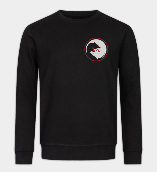 Odin's Wolves Embroidered Sweatshirt
