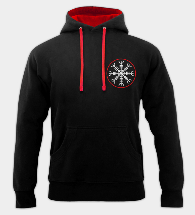 Ægishjálmur Embroidered Hoodie