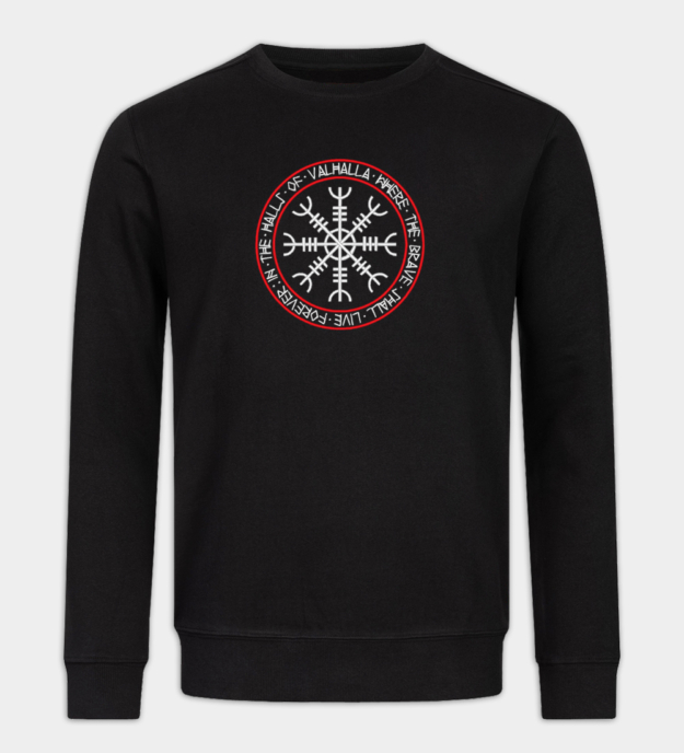 Halls of Valhalla Embroidered Sweatshirt