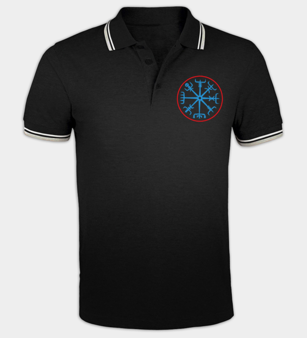 Vegvisir Embroidered Polo Shirt