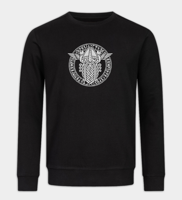 Allfather Odin / Wotan Embroidered Sweatshirt