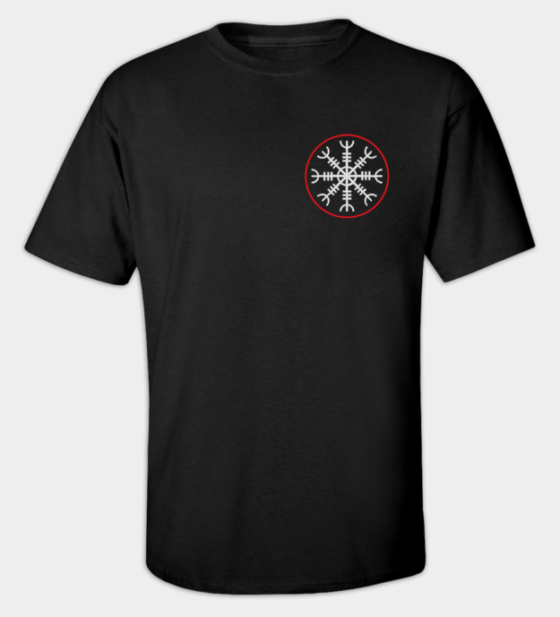 Ægishjálmur Embroidered T-Shirt