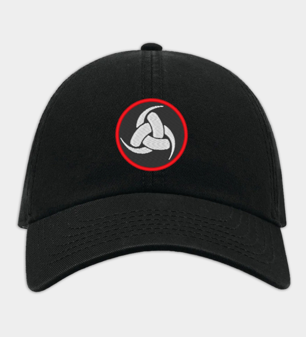 Triple Horn of Odin Embroidered Baseball Cap