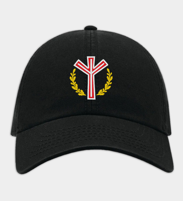 Algiz Rune Embroidered Baseball Cap