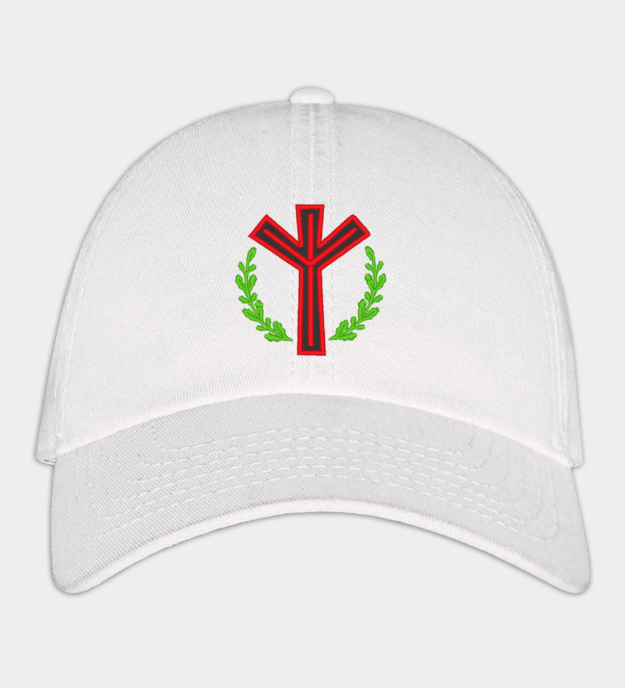 Algiz Rune Embroidered Baseball Cap