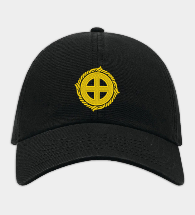 Sun Cross Embroidered Baseball Cap