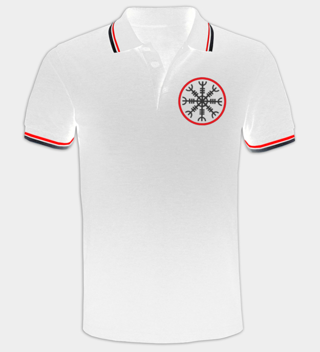 Helm of Awe Embroidered Polo Shirt