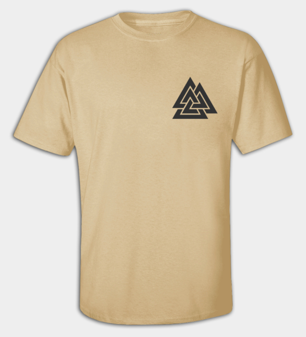 Valknut Embroidered T-Shirt